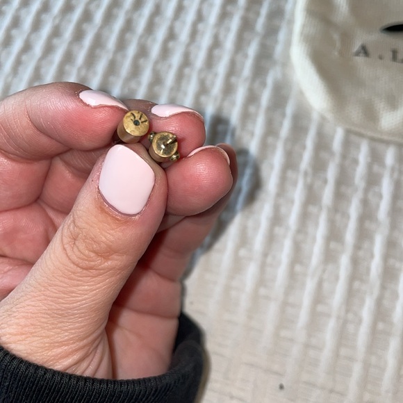 Double sided earrings. - Picture 3 of 3